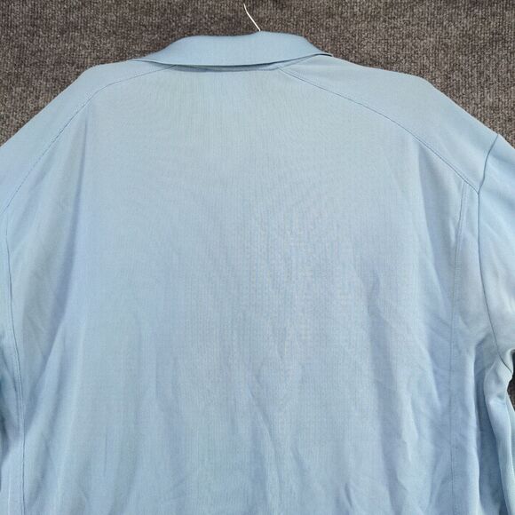 Nike Dri-Fit Men's Xfinity Golf Polo Shirt Blue 2XL Short Sleeve Polyester - Picture 6 of 14